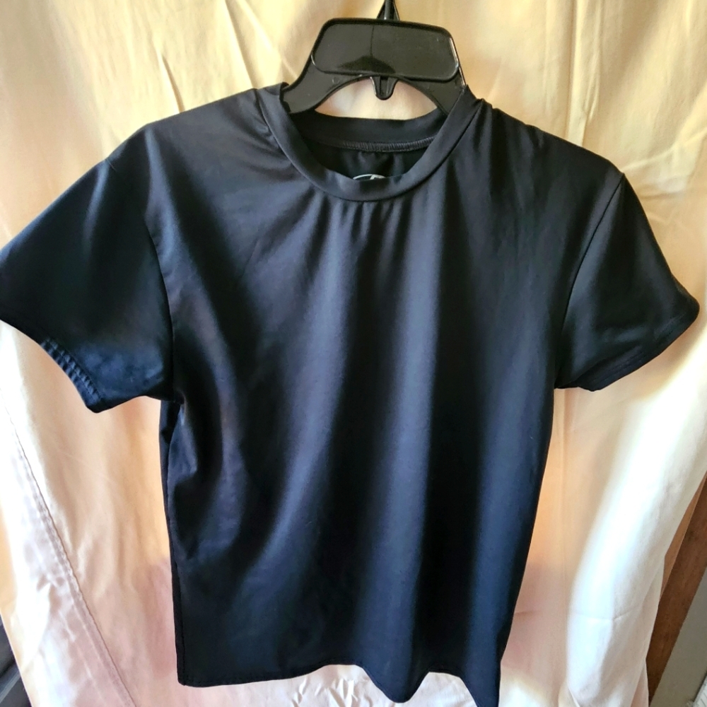 Mens champion brand black top/shirt